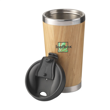 Logotrade promotional gift picture of: Tokyo 450 ml bamboo thermo cup
