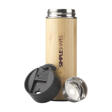 Logotrade corporate gift picture of: Sakura 360 ml bamboo thermo bottle/thermo cup