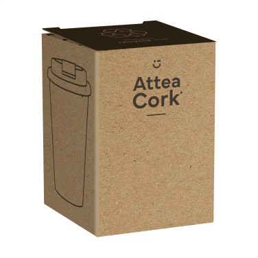 Logotrade promotional giveaway image of: Attea Cork 350 ml coffee cup