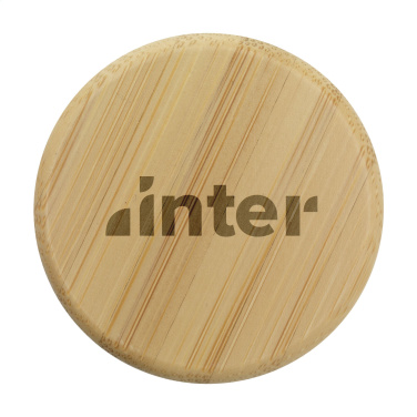 Logotrade corporate gift image of: Frosty Glass Bottle 550 ml drinking bottle