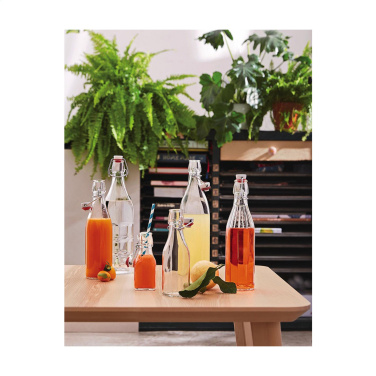 Logo trade promotional merchandise picture of: Vidrio Bottle 1 L water bottle