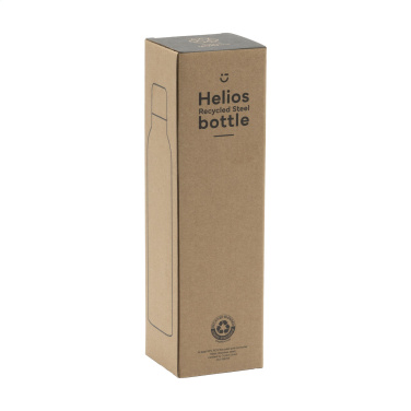 Logo trade promotional merchandise photo of: Helios RCS Recycled Steel Bottle 470 ml