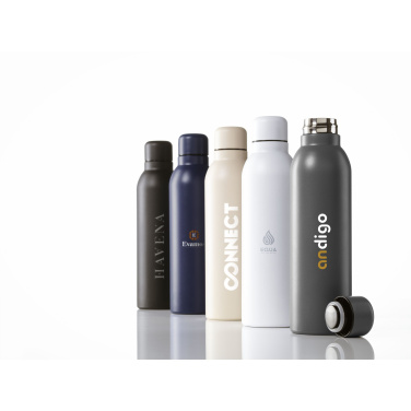 Logotrade corporate gift image of: Helios RCS Recycled Steel Bottle 470 ml