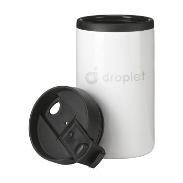 Logo trade corporate gifts picture of: Thermo Can RCS Recycled Steel 300 ml thermo cup