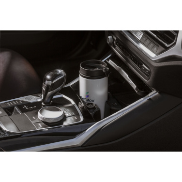Logotrade promotional giveaway image of: Thermo Can RCS Recycled Steel 300 ml thermo cup