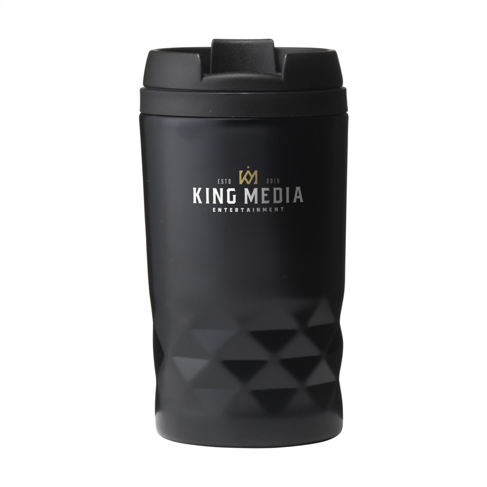 Logotrade business gift image of: Graphic Mini Mug RCS Recycled Steel 250 ml thermo cup