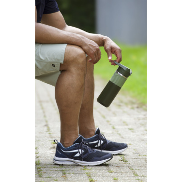 Logo trade promotional giveaways image of: Lynn RCS Recycled Steel Bottle 500 ml