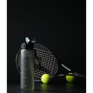 Logo trade promotional gifts image of: AquaSport GRS Recycled Water Bottle 1,000 ml