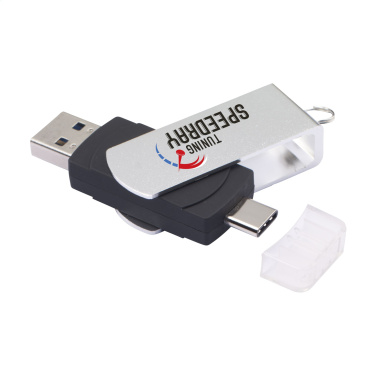 Logo trade business gifts image of: USB Dual Connect 3.0 - Type-C 32 GB