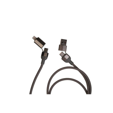 Logo trade corporate gifts picture of: Charging cable with data transfer DONNES Pierre Cardin