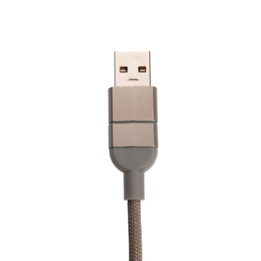 Logo trade promotional items picture of: Charging cable with data transfer DONNES Pierre Cardin