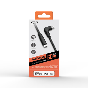 Logo trade advertising product photo of: DATA TRANSFER CABLE Boost Link Nylon LK50CL Type C Lightning