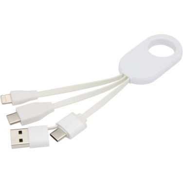 Logotrade promotional items photo of: Troop 4-in-1 recycled plastic charging cable