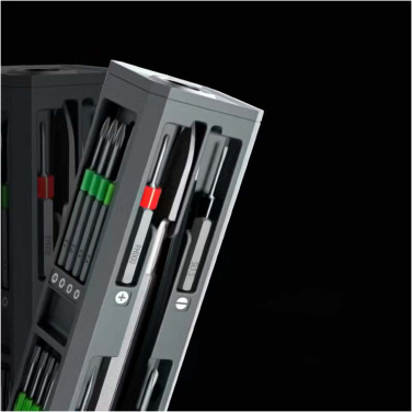 Logotrade advertising product image of: SCX.design T20 30-piece screwdriver and repair set in aluminium case