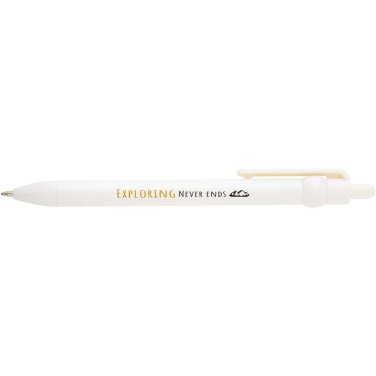 Logo trade corporate gifts image of: Fidget recycled plastic ballpoint pen (black ink)