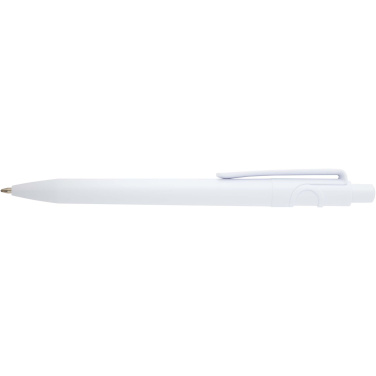 Logo trade corporate gift photo of: Unica recycled plastic ballpoint pen (black ink)