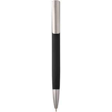 Logo trade promotional gifts image of: Ziggur aluminium ballpoint pen (blue ink)