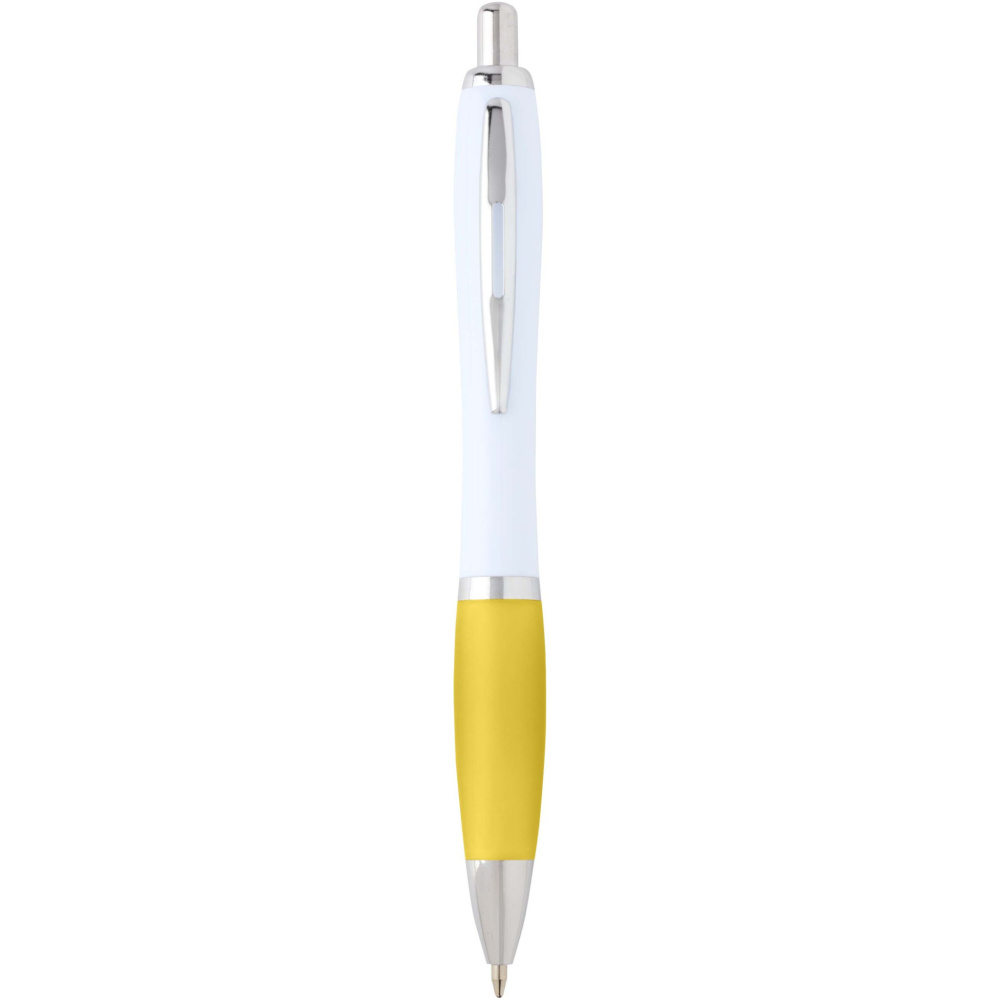 Logotrade advertising products photo of: Nash recycled plastic ballpoint pen (black ink)