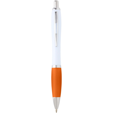 Logo trade promotional gift photo of: Nash recycled plastic ballpoint pen (blue ink)
