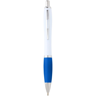 Logotrade promotional product image of: Nash recycled plastic ballpoint pen (blue ink)