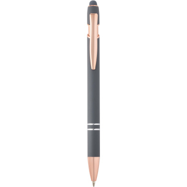 Logo trade promotional gifts image of: Nanna ballpoint pen with rose gold finish (blue ink)
