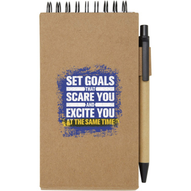 Logotrade promotional item picture of: Flipper sticky notepad with ballpoint pen (black ink)