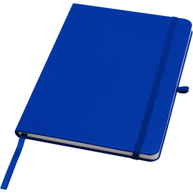 Logotrade advertising product image of: Teak A5 recycled hard cover notebook with lined pages