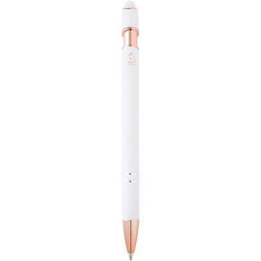 Logotrade promotional item image of: Nanna ballpoint pen with rose gold finish (black ink)