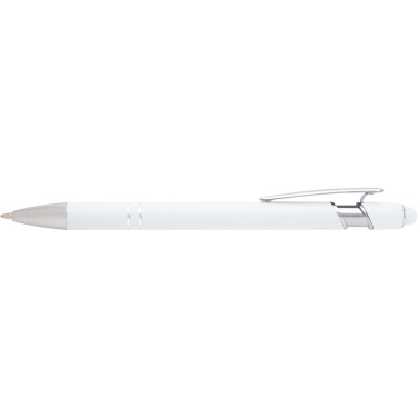 Logotrade promotional giveaway picture of: Kish ballpoint pen with silver finish (black ink)
