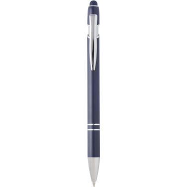 Logo trade promotional products picture of: Kish ballpoint pen with silver finish (black ink)