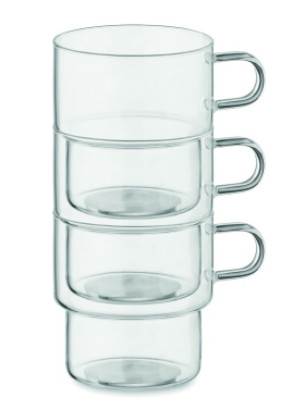 Logo trade promotional items picture of: High borosilicate glass 300 ml