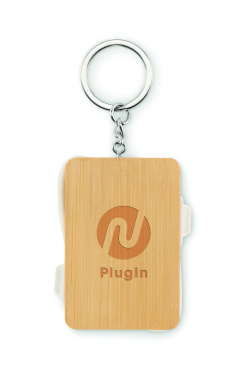 Logo trade advertising product photo of: Key ring charging cable