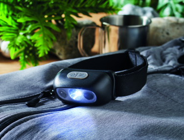 Logotrade promotional products photo of: Rechargeable LED head torch