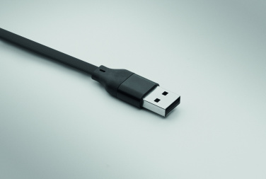 Logotrade promotional products photo of: 60W cable keyring recycled ABS