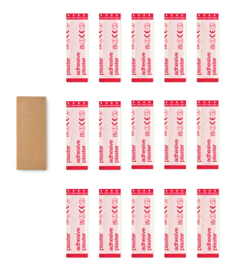 Logotrade business gifts photo of: 15 pieces adhesive plasters
