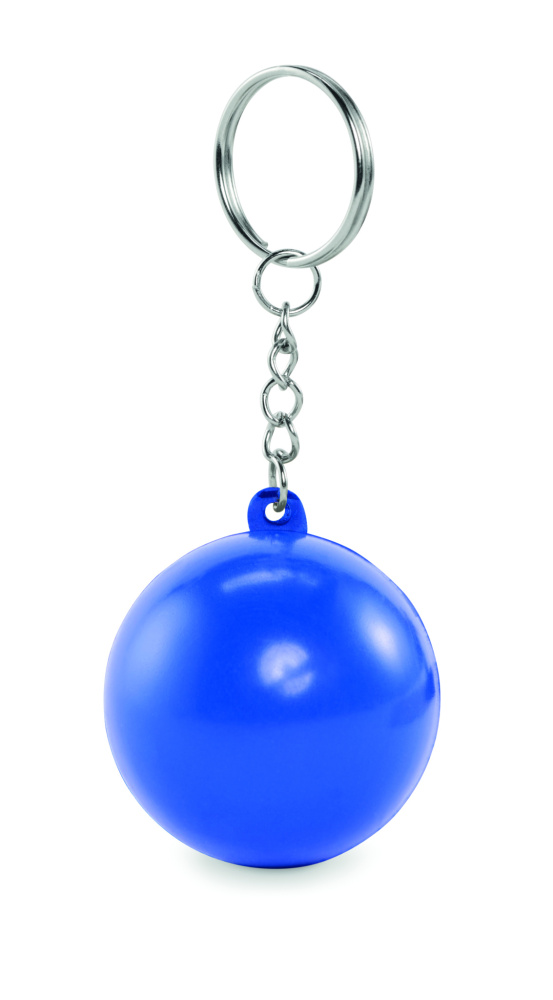 Logo trade promotional merchandise picture of: PU ball shape key ring