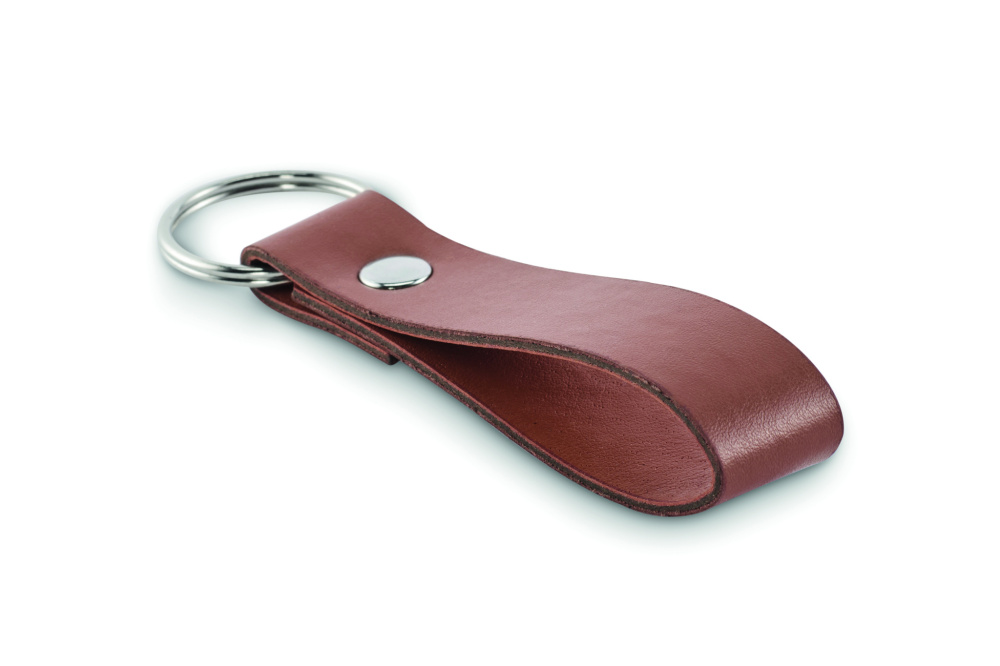 Logo trade promotional product photo of: PU loop key ring