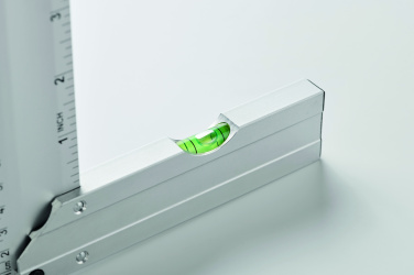 Logo trade promotional merchandise image of: Aluminium level ruler 30 cm