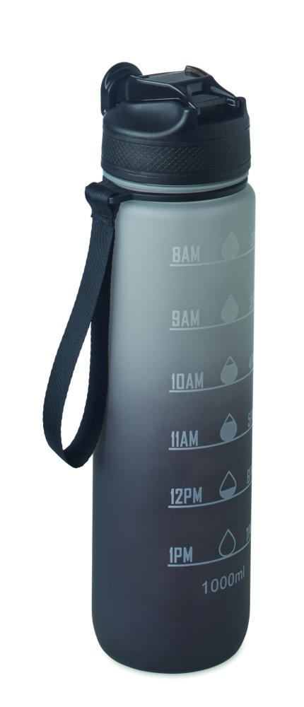 Logotrade corporate gift image of: Sports water bottle RPET 1L