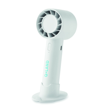 Logotrade promotional giveaway image of: Small portable fan 2000 mAh