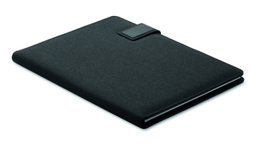 Logo trade promotional products image of: A4 folder and wireless charger