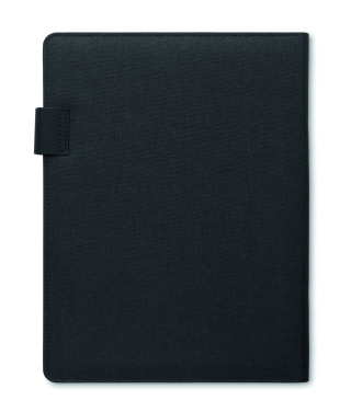 Logo trade promotional merchandise picture of: A4 folder and wireless charger