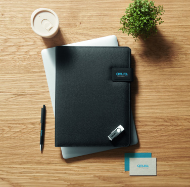 Logotrade promotional items photo of: A4 folder and wireless charger