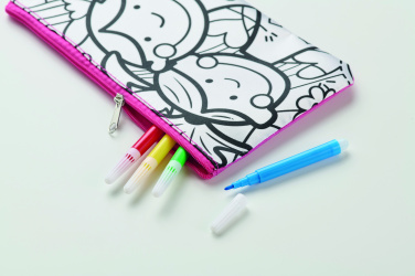 Logo trade promotional products picture of: Pencil case with markers