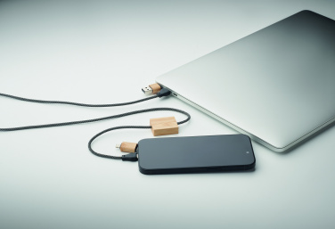 Logo trade promotional gifts image of: 60W charging cable