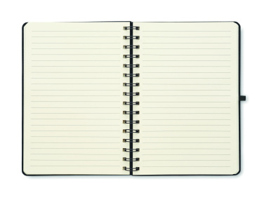 Logo trade advertising products picture of: A5 notebook with phone holder