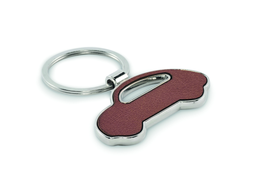 Logo trade promotional items picture of: Car shaped key ring