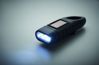 Logotrade corporate gifts photo of: Solar torch with dynamo crank