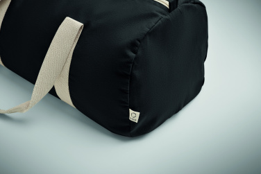 Logo trade promotional items image of: Recycled cotton sports bag