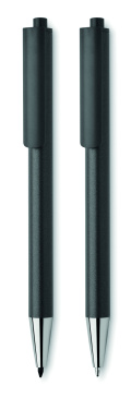 Logo trade corporate gifts picture of: Recycled aluminium pen set